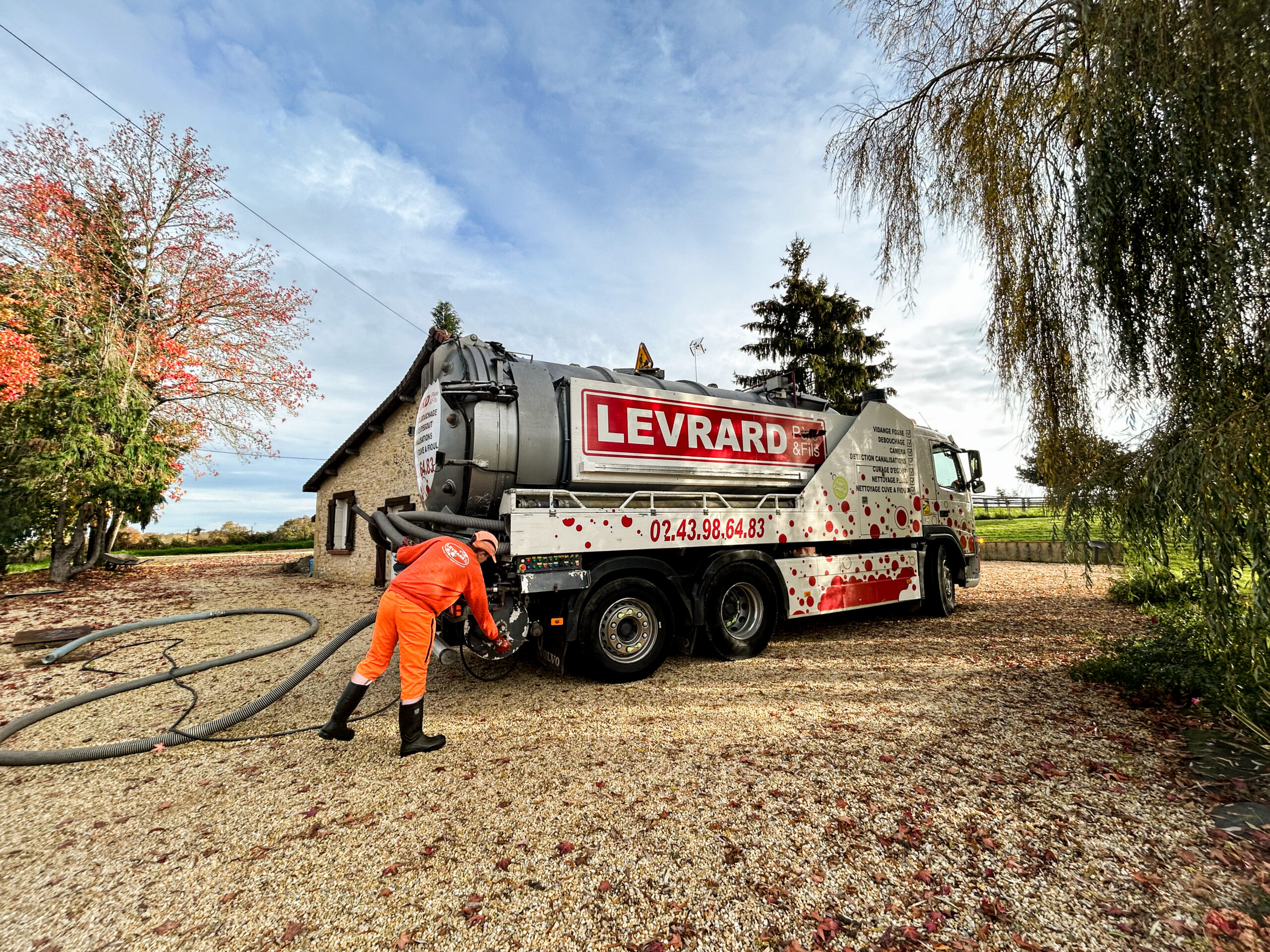 Débouchage de fosse septique